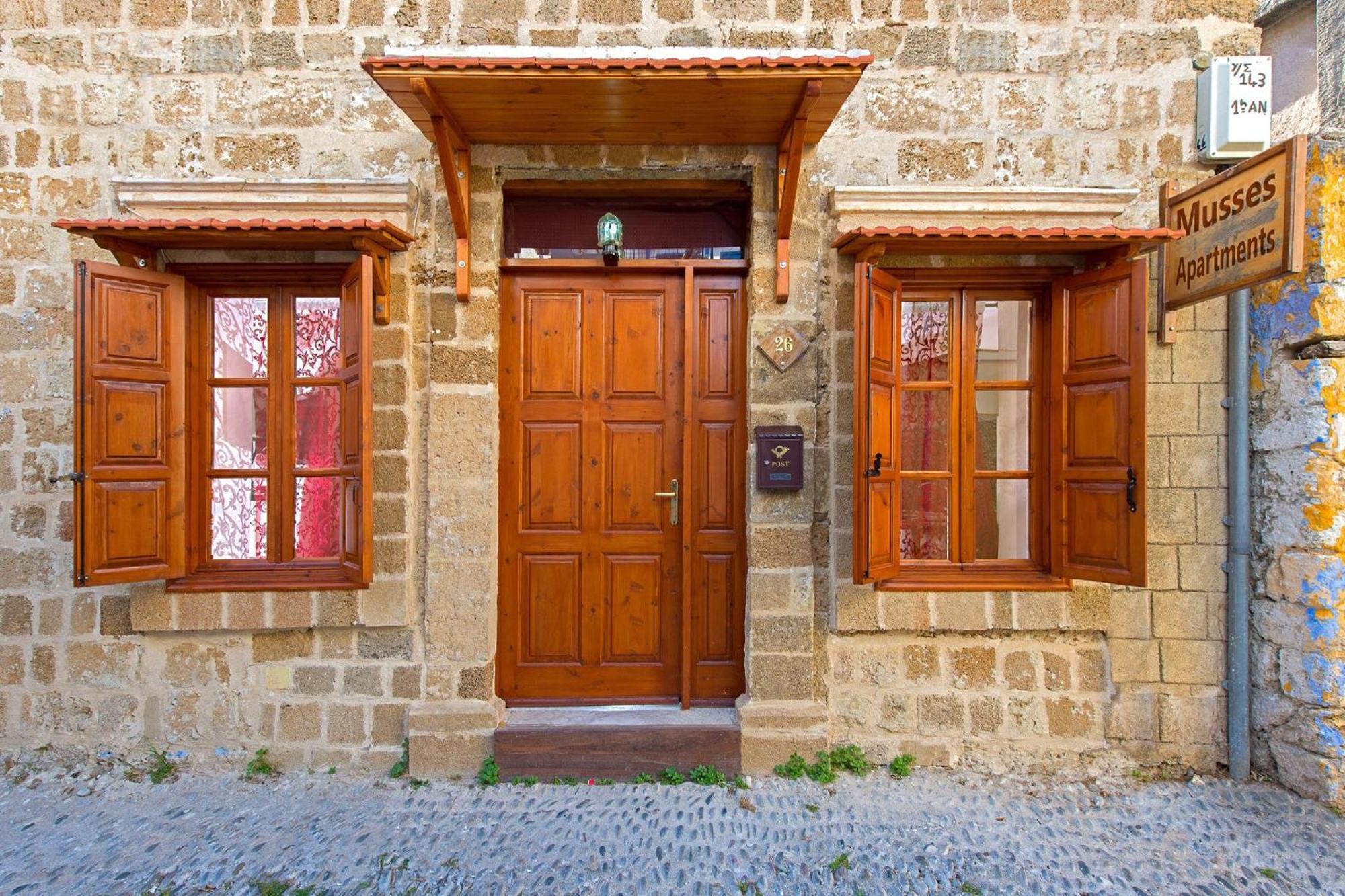Muses-Old Town Apartment Rhodes City ภายนอก รูปภาพ